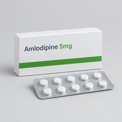 Amlodipine 5mg product illustration
